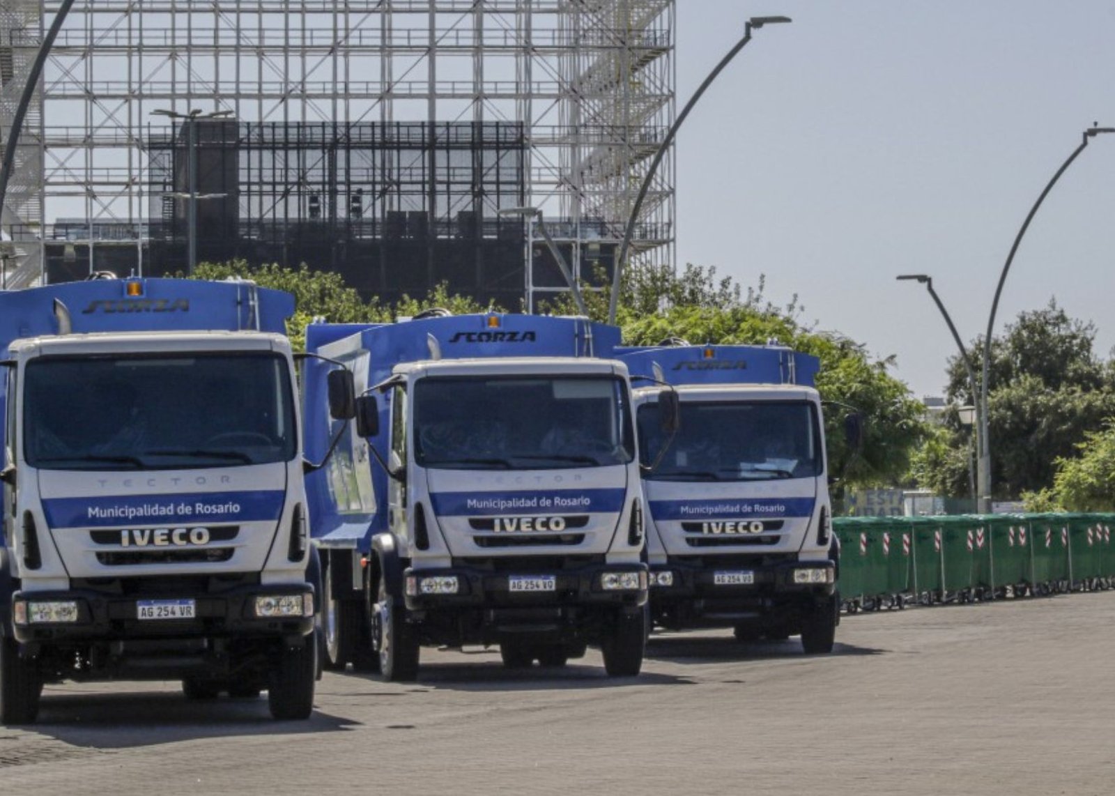 La ciudad suma nuevo equipamiento de higiene urbana para la zona sur